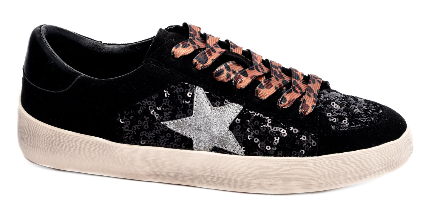 ANOTHER ROUND SEQUIN SNEAKER