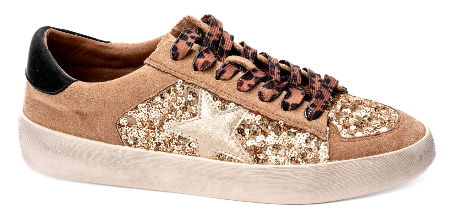 ANOTHER ROUND SEQUIN SNEAKER